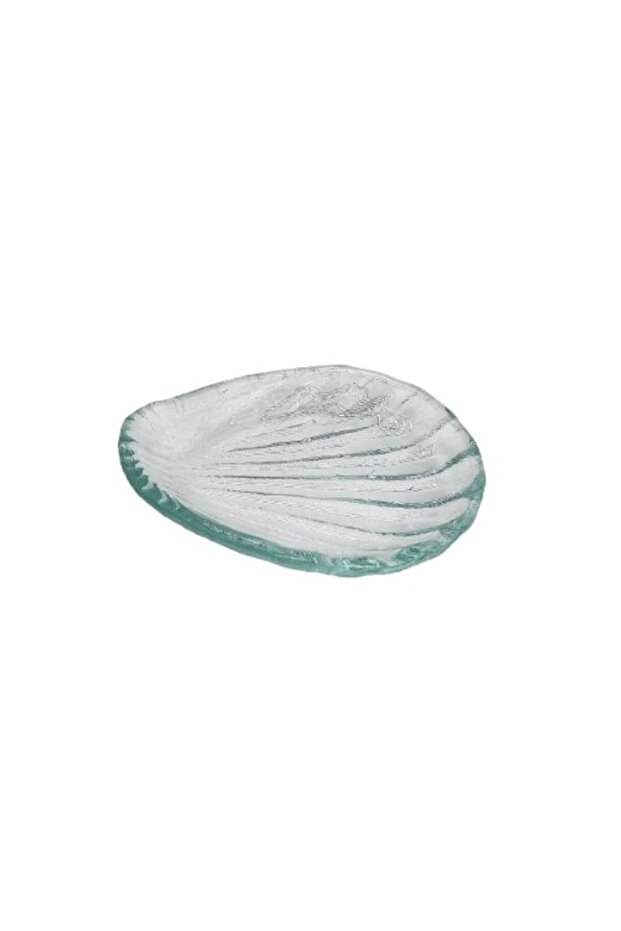 Green Shell Glass Dish – 8.4 x 7.3 cm