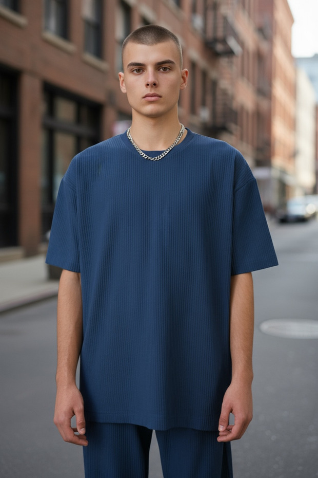 Oversize Ottoman Premium Erkek Tshirt - 1