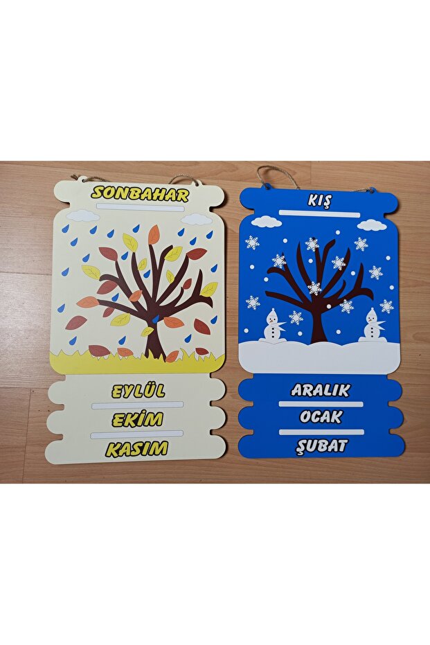 AHŞAP MEVSİM ŞERİDİ - 4