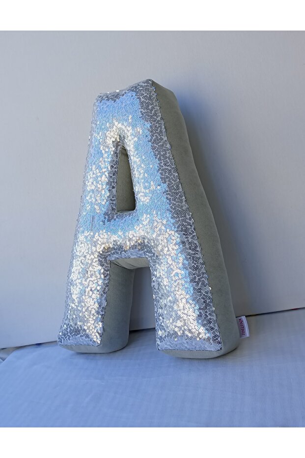 Payetli Harf Yastık - 2