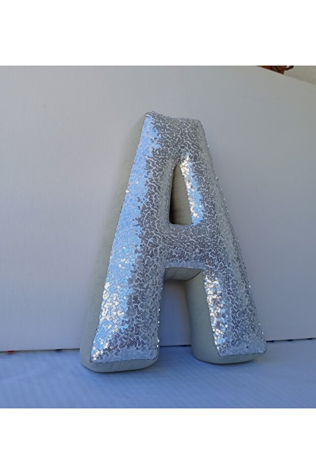 Payetli Harf Yastık - 4