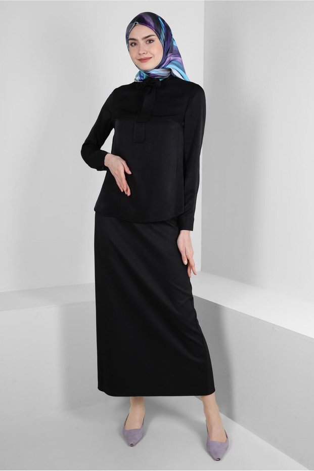 Fular Collar Blouse 43670