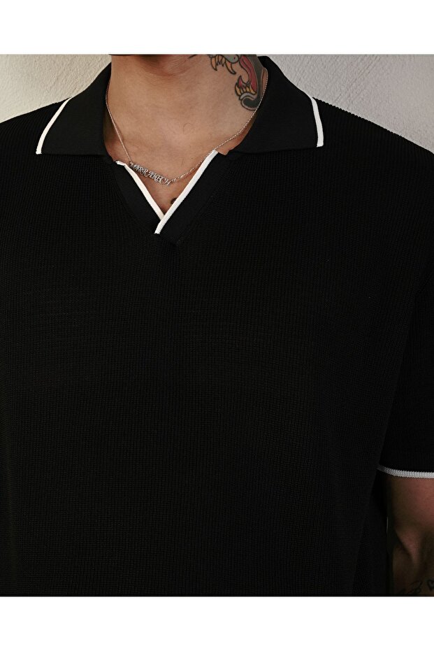 Oversize Premium Basic Triko T-shirt - 3