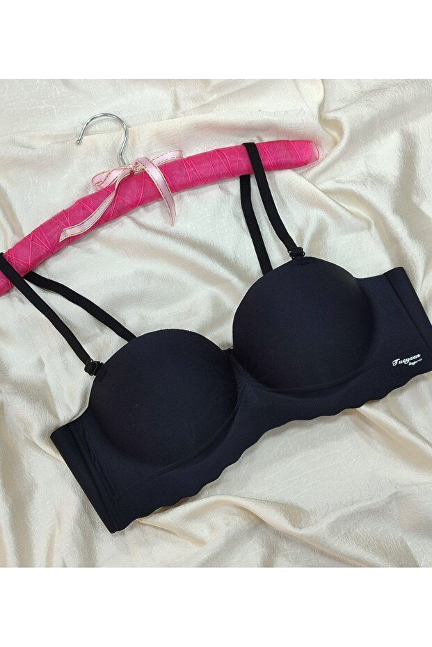 Laser Cut Seamless Bra with Padding No Trace Without Underwire Bra