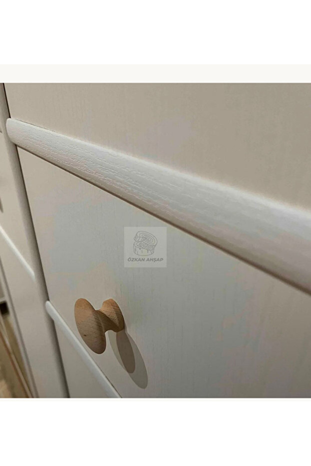 Mina Ahşap Kulp Lüks Country Mutfak Mobilya Dolap Çekmece Kulbu - 3