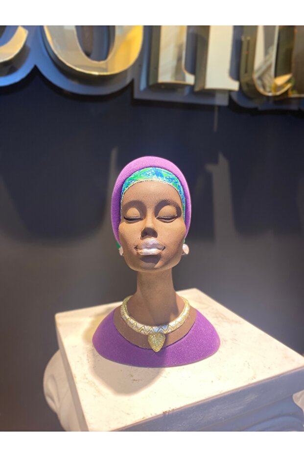 Polyester Zenci Kız - 6