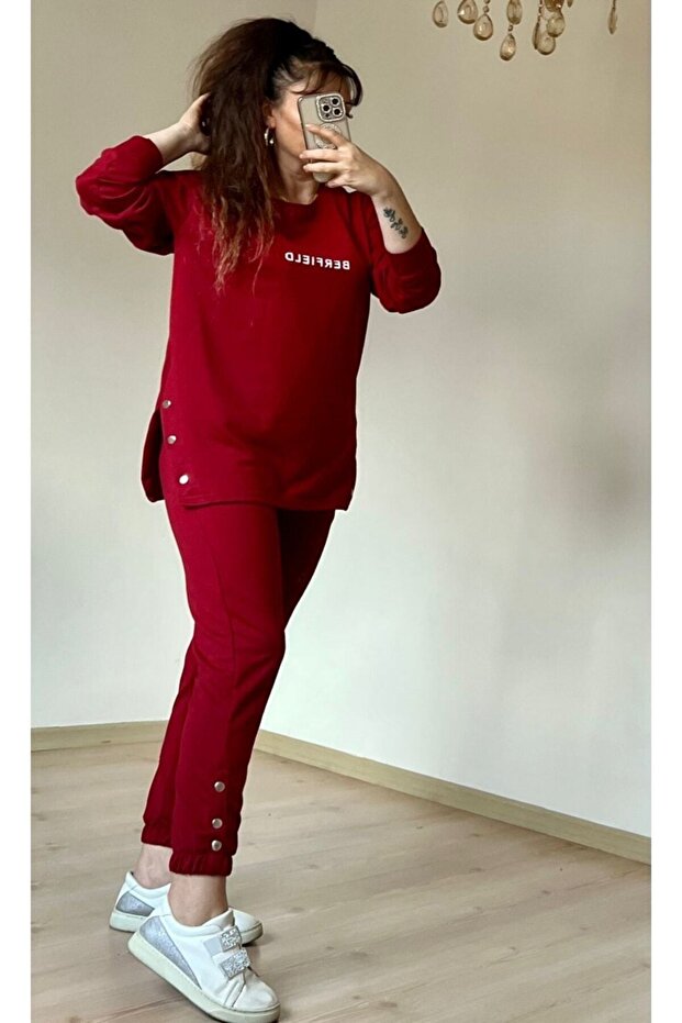 مجموعة أزرار جانبية بأكمام طويلة - 5