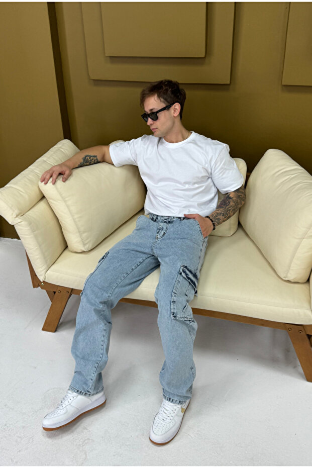 Baggy kargo pantolon - 5