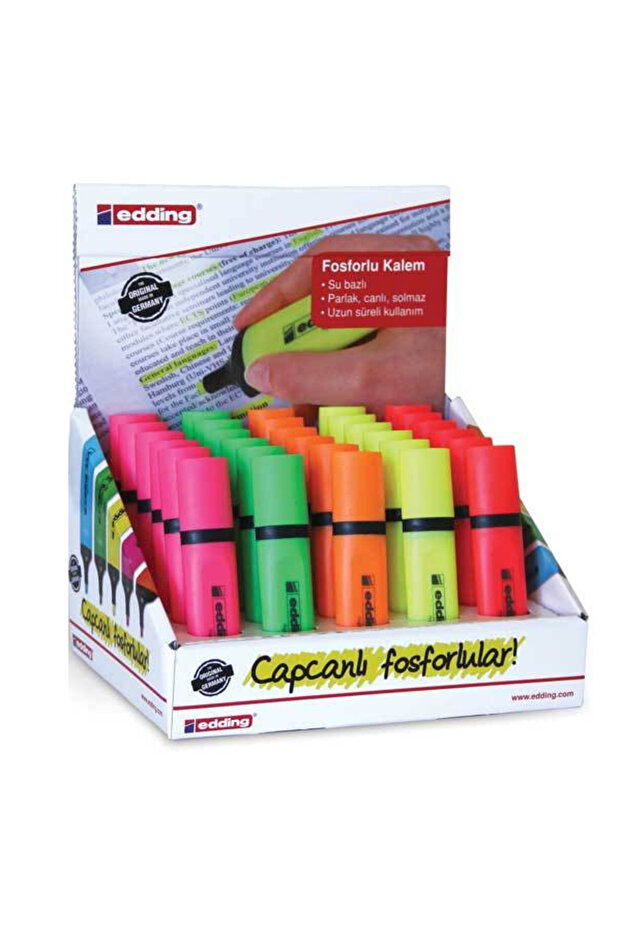 Fosforlu Kalem Masa Üstü Dısplay - 1