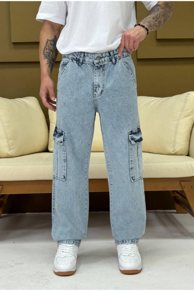 Baggy kargo pantolon - 1