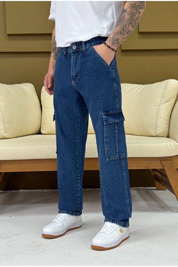 Baggy kargo pantolon - 7