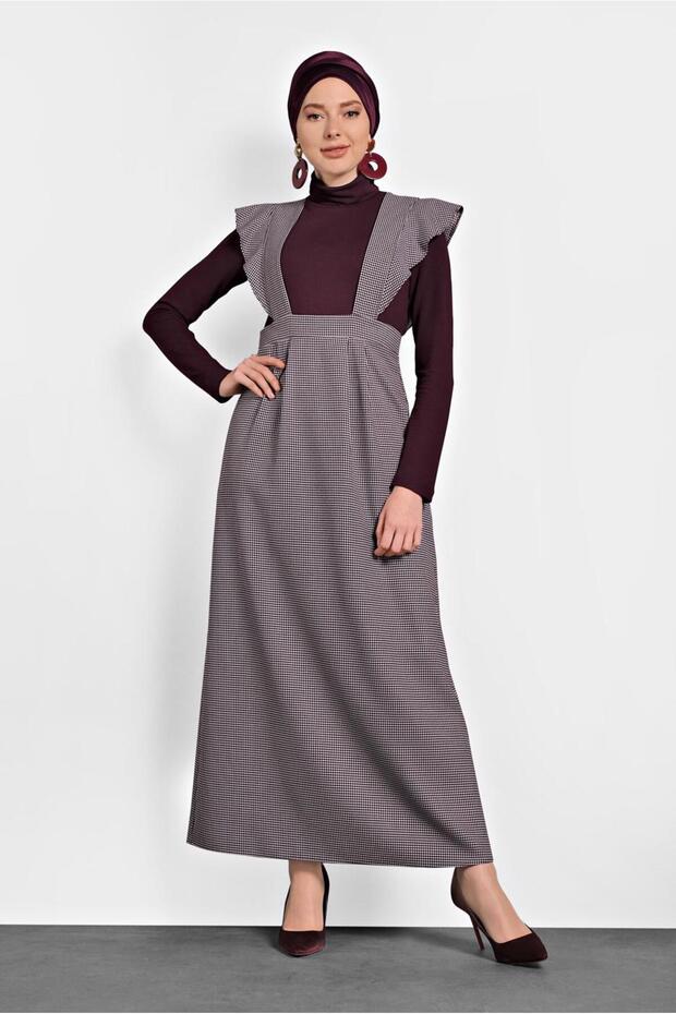 40366 نموذج فستان منقوش بسحاب