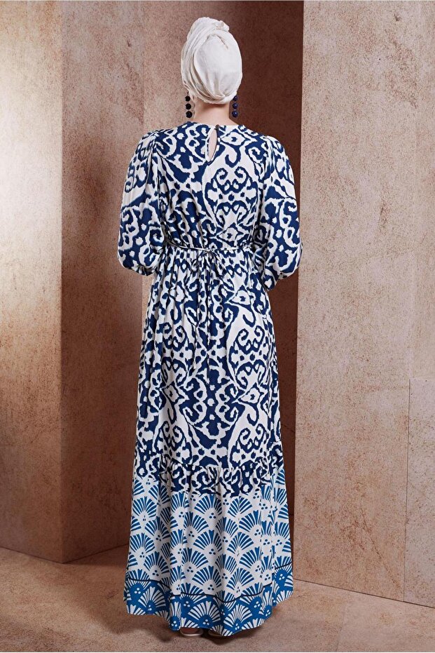 Rochie cu model vascoza - Model 44599 - 3