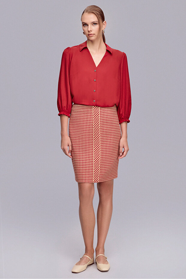 2358 BLUZ KIRMIZI - 3