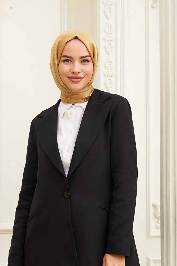 شال جانجان مزدوج الجوانب ذهبي