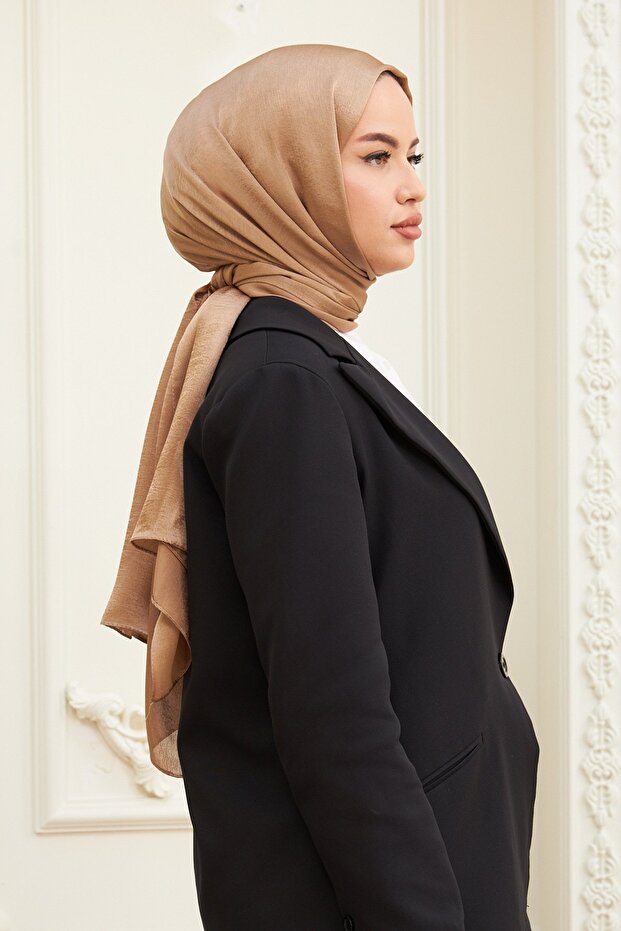 Janjan Çift Taraflı Şal Hardal - 5