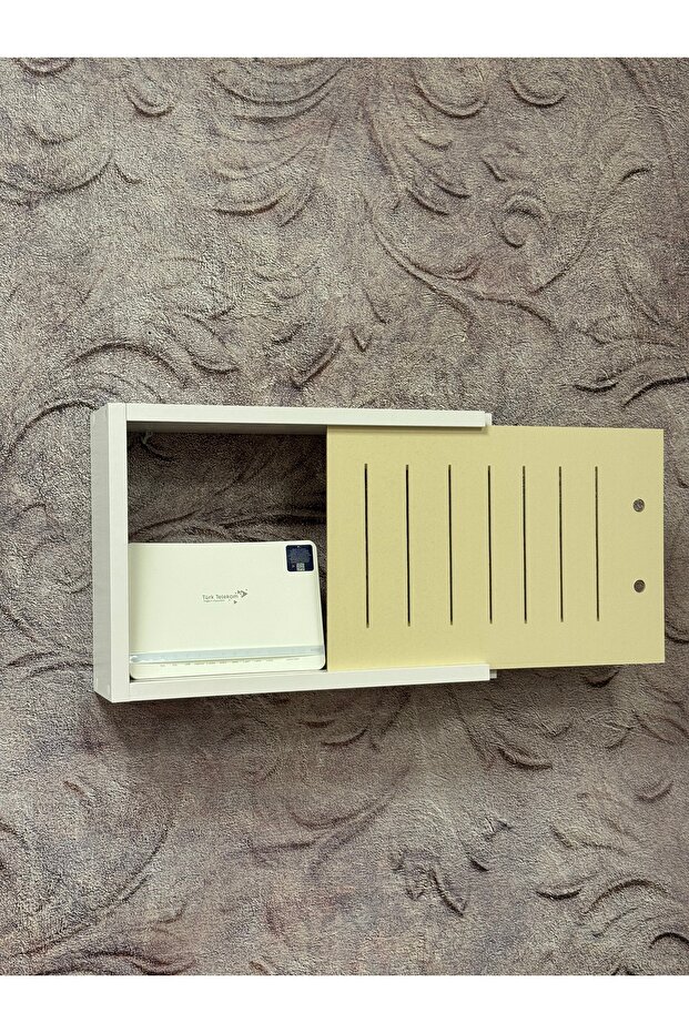 Duvar Dekorasyonu Wifi Modem Kutusu Sigorta Pano Saklama Kutusu Ve Modem Saklama Kutusu - 4
