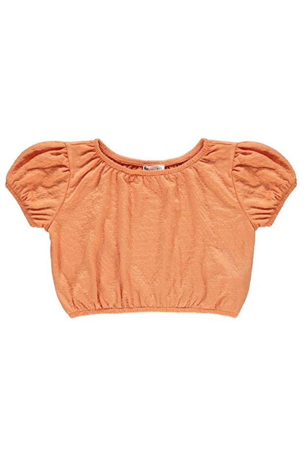 Jacquard Gipeli Single Jersey T-Shirt for Ages 6-9 - Orange 6-7 Years Old