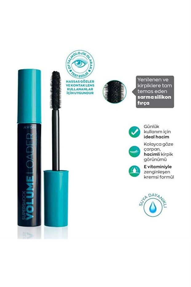 Supershock Volume Loader Maskara 10ml Brown Black - 2