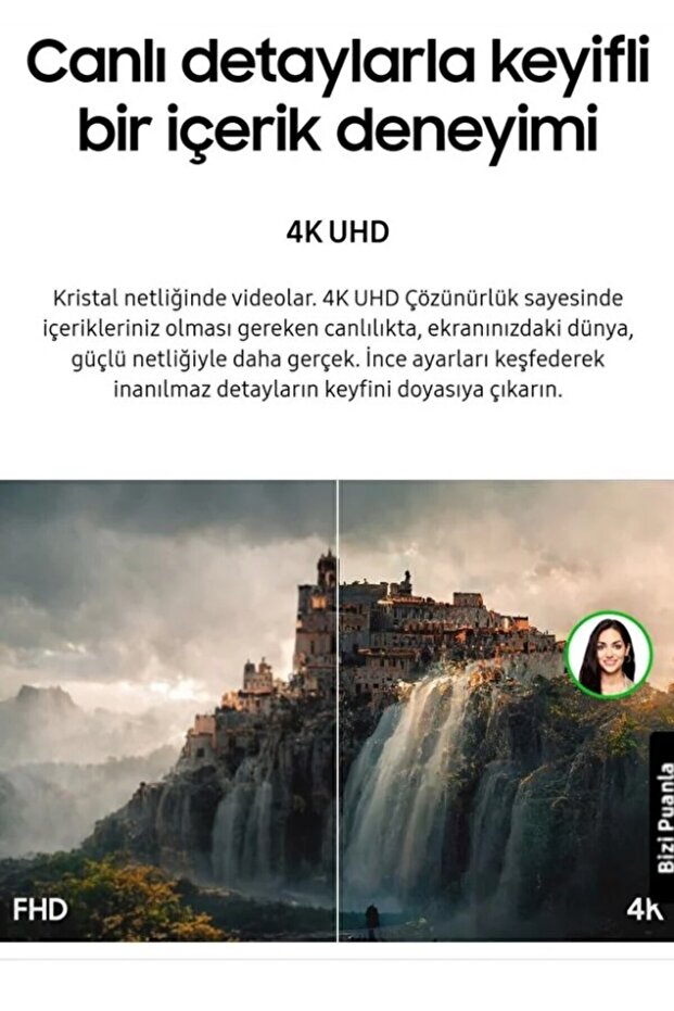 Smart-akıllı Tv Monitör Kablosuz Wi-fi, Bluetooth 4k Uhd (3840X2160) - 2