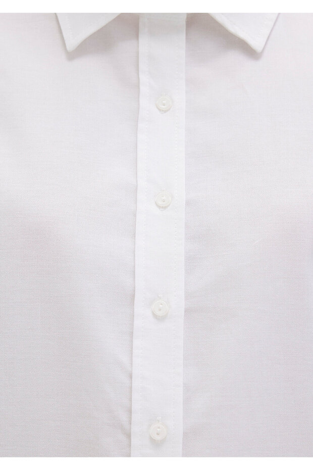 Ekru Gömlek Regular Fit / Normal Kesim 1211196-70057 - 6