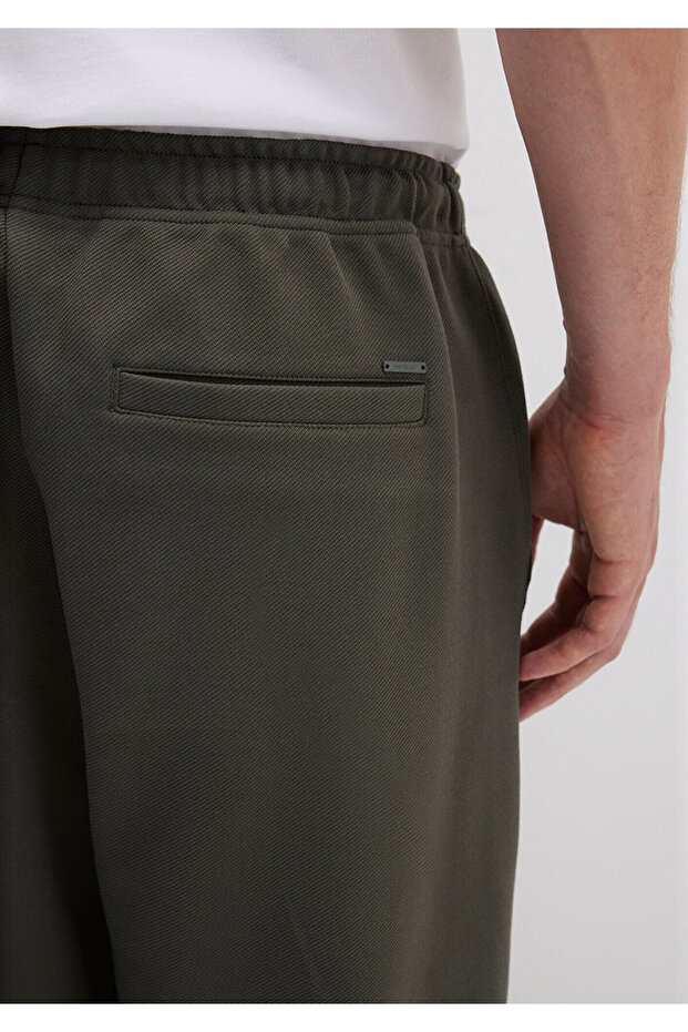 Haki Örme İnterlok Pantolon 0010521-71545 - 6