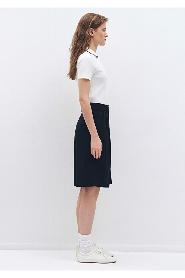 Lacivert Bermuda Şort 1410181-82318 - 5