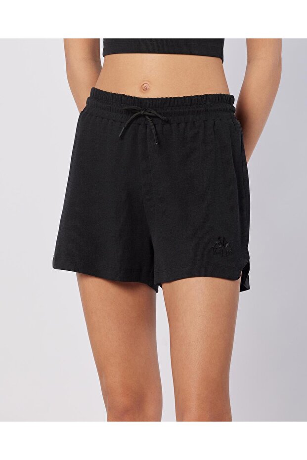 Leda Short Kadın Siyah Regular Fit Şort - 3