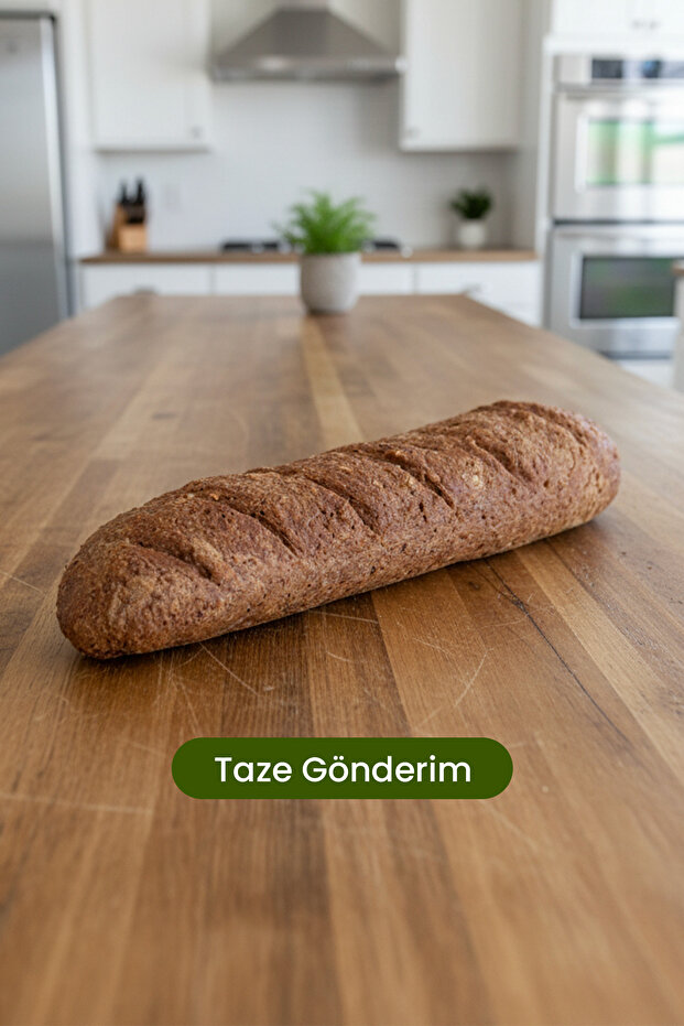 GLUTENSİZİZ by beys Glutensiz Yulaflı Karabuğday Vegan Baget Ekmeği 225 g.