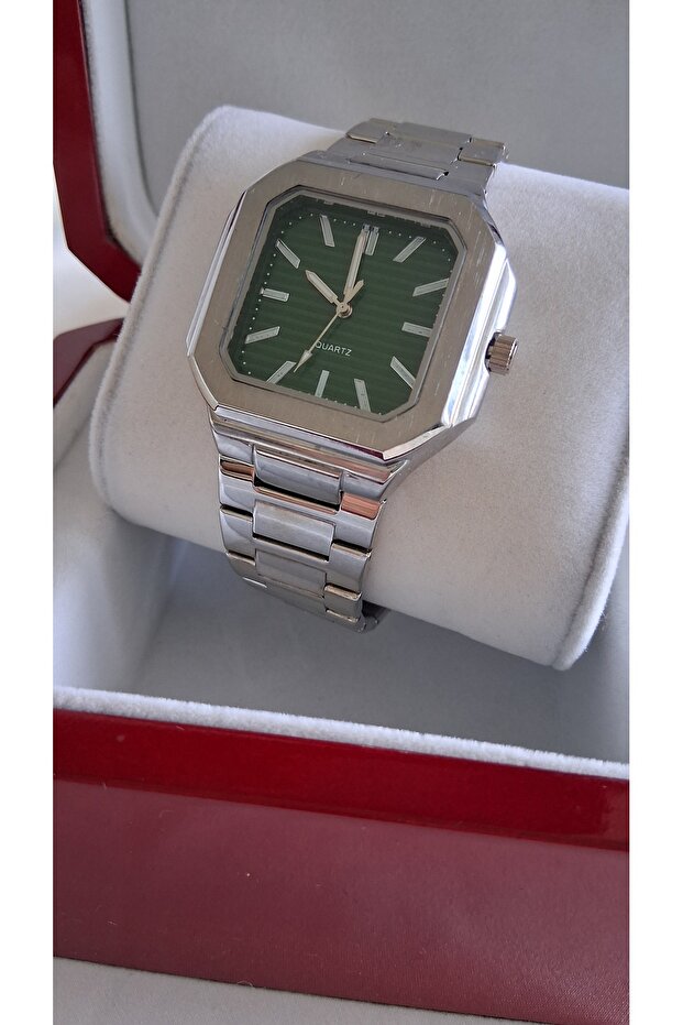 Çelik Eşref Tek Erkek takvimli kol saati - 3