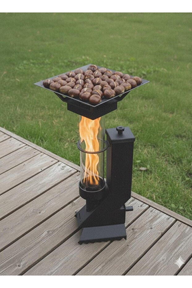 Taşınabilir Kamp Pelet Soba – Kokusuz, Külsüz ve Yüksek Isı Performansı | Pelet Hediyeli - 3