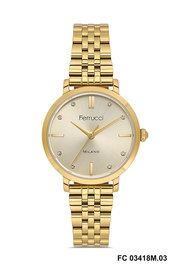 Fc 03394m Women's Wristwatch Green Color + Bracelet Gift