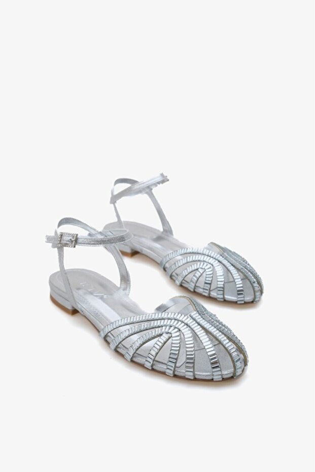 Morgana İnna Women's Stone Ballerinas