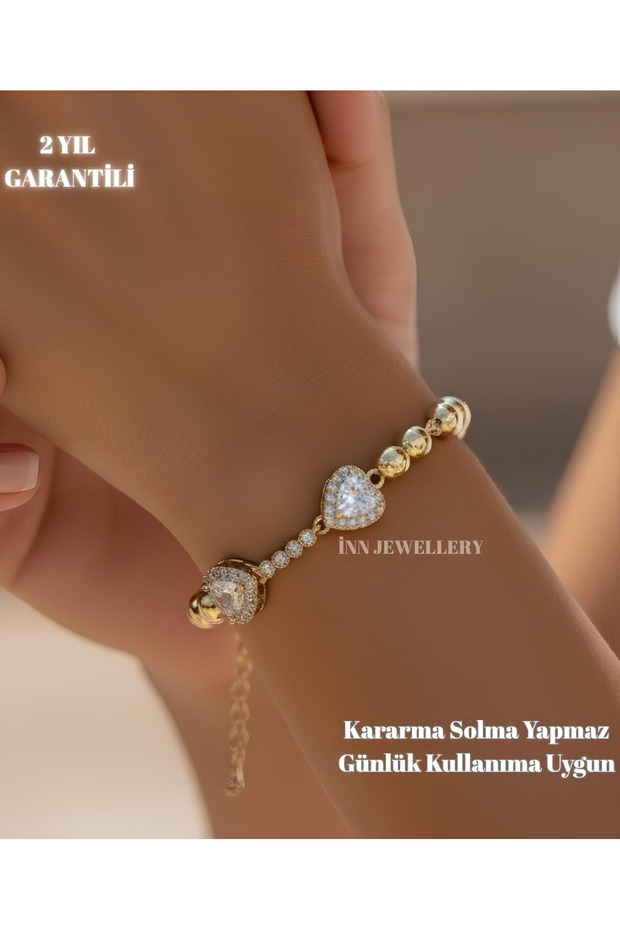 Xuping Bracelet Anti-Tarnish Anti-Allergic Heart Figure (2 Years Importor Warranty)