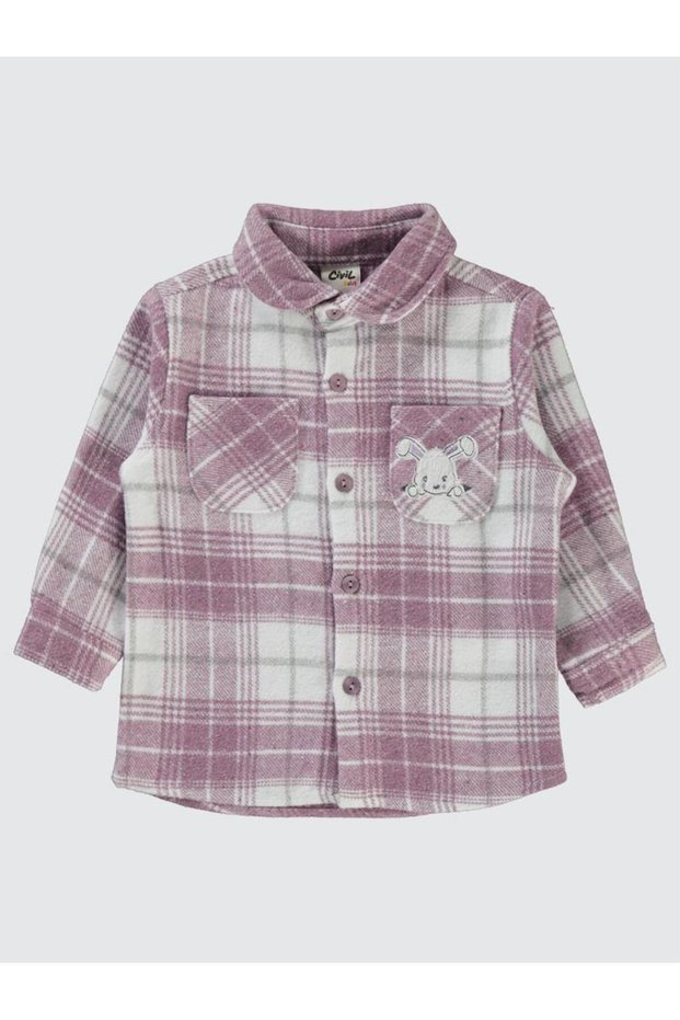 Baby Collar 6-18 Months Shirt - Lilac