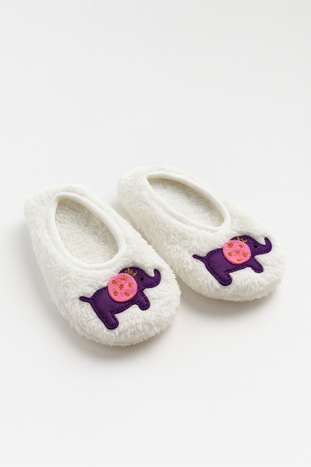 Fluffy Ballet Socks Children's Booties, Wellsoft Plush Home Booties, Fluffy Ballet Socks