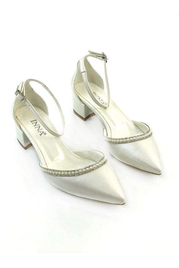 Lukac İnna Women's Stone Heeled Shoes