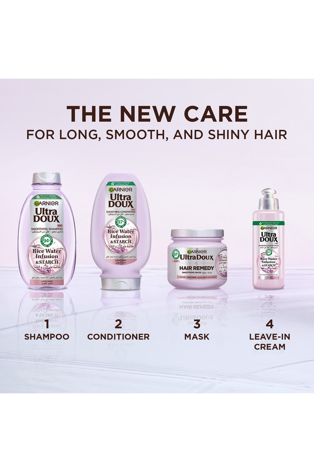 شامبو ألترا دو شاين مع خلاصة ماء الأرز والنشا، 400 مل - 7