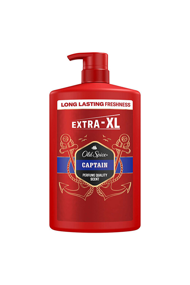 Captain Erkekler İçin Duş Jeli ve Şampuan 1000 ml Ekstra-XL - 2