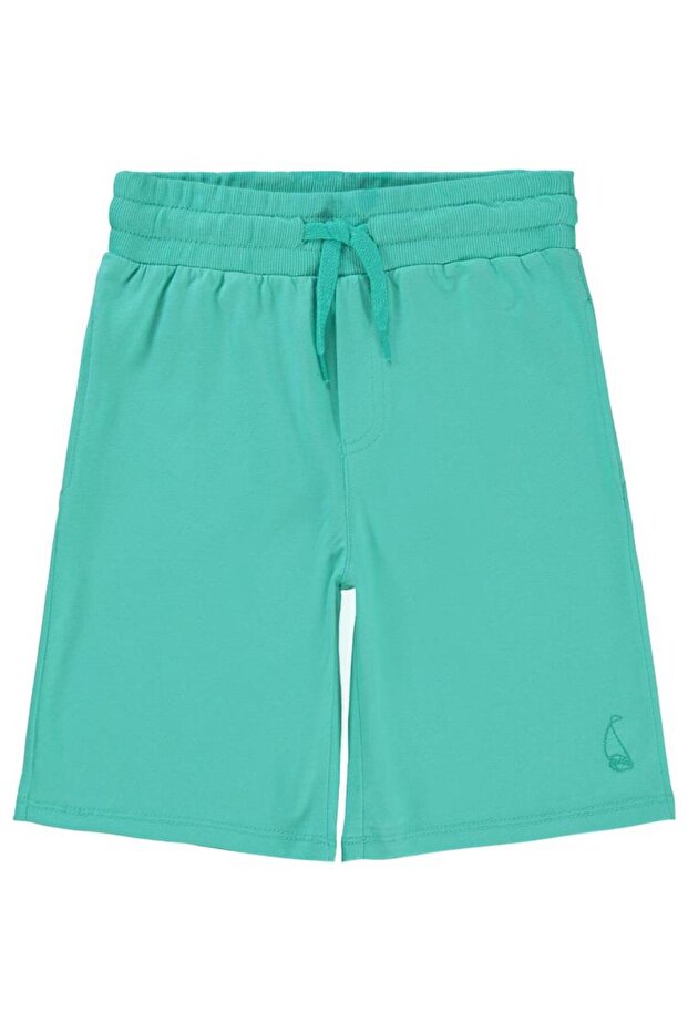 Sail Embroidered Single Jersey 6-9 Years Old Capri - Green 8-9 Years Old