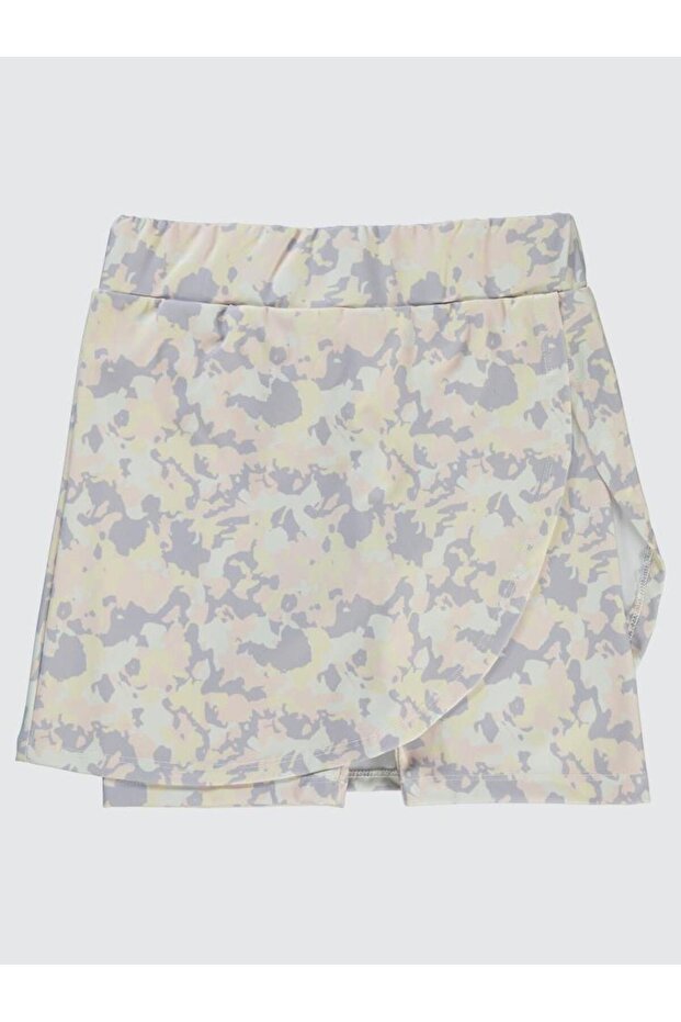 Camouflage Printed 10-13 Years Shorts - Lilac 12-13 Years
