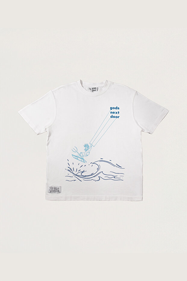 Making Waves… Literally (Unisex Tişört) - 3