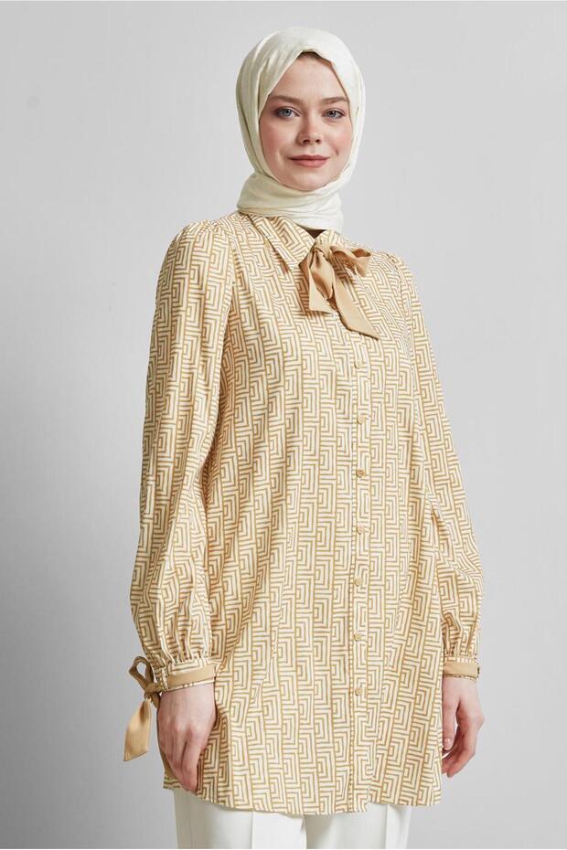 Patterned Tunic Model No: 45417 - 3