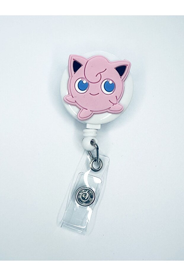 Pokemon Jigglypuff Figured Yoyo Collar Card Holder