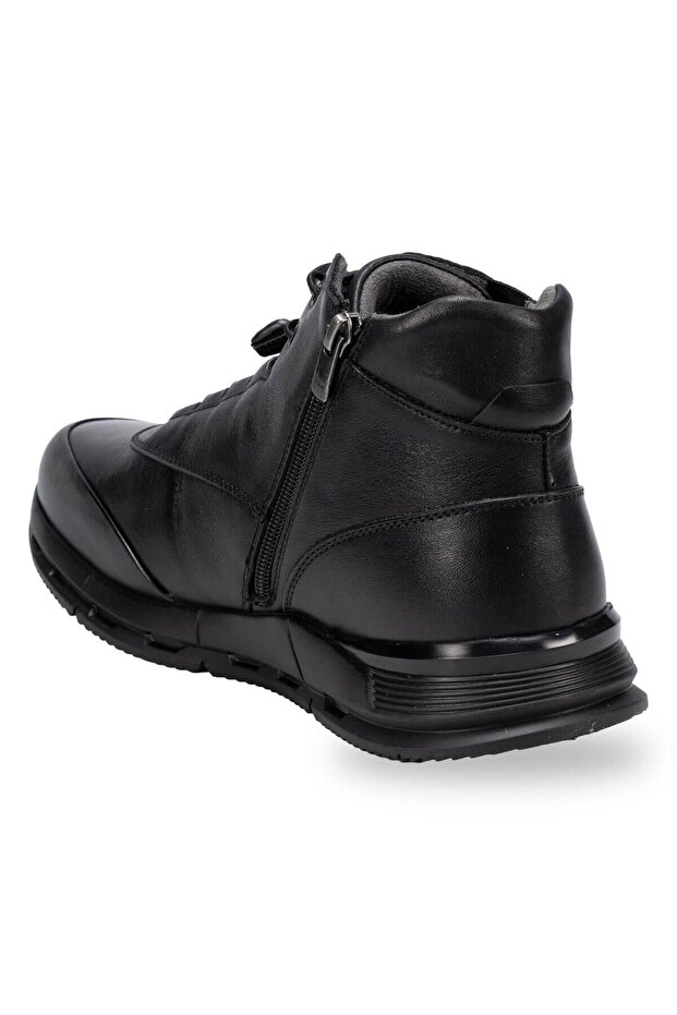 46604-G Actıve Siyah Erkek Hakiki Deri Bot - 3