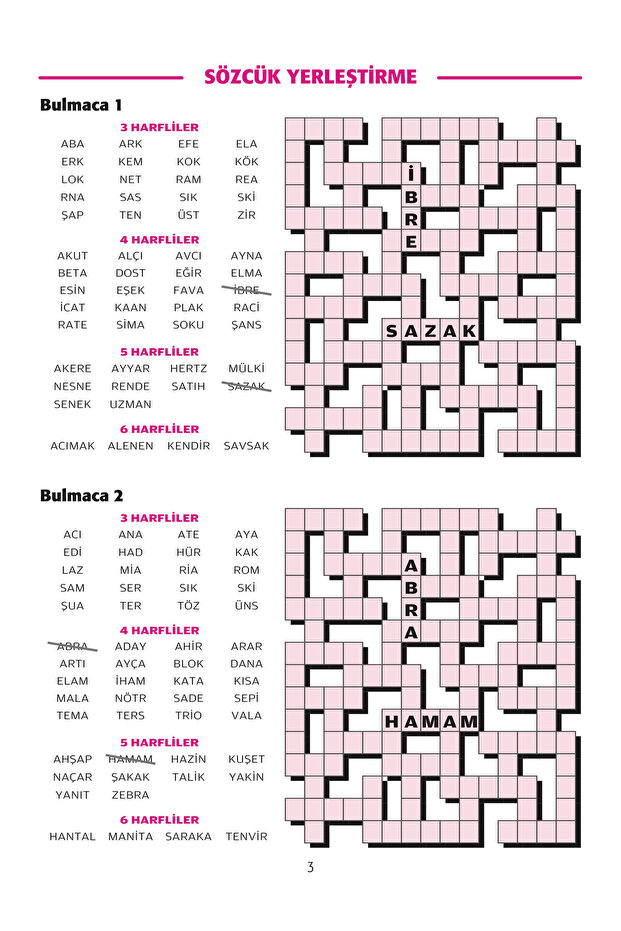 Karma Bulmaca 024 - 3