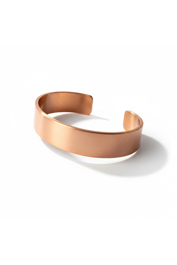 Kalın Saf Bakır Bileklik - 3