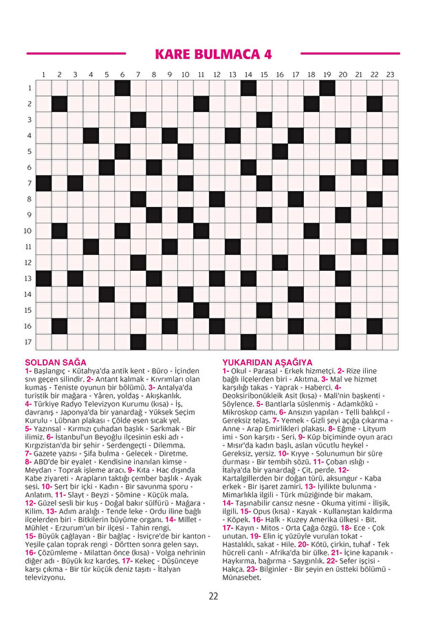 Karma Bulmaca 024 - 5