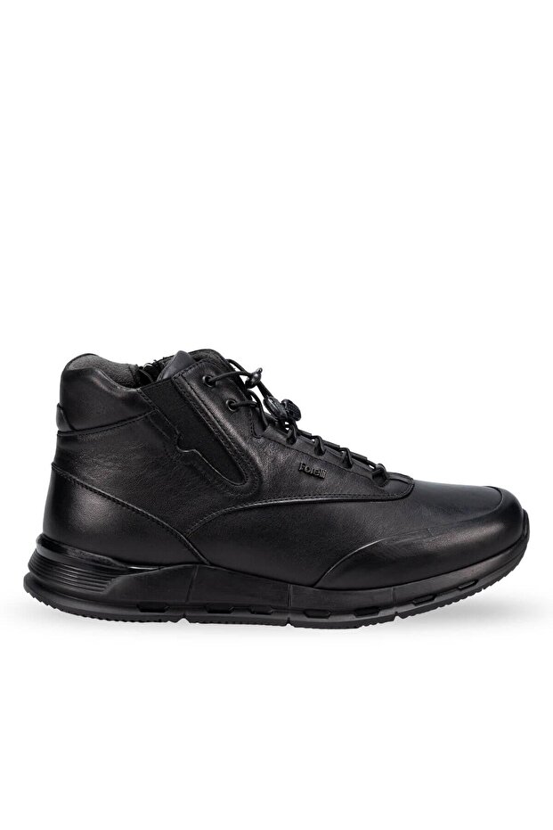 46604-G Actıve Siyah Erkek Hakiki Deri Bot - 2