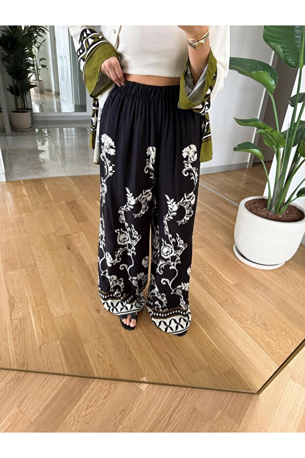 Women's Ethnic Patterned Double Suit - 4